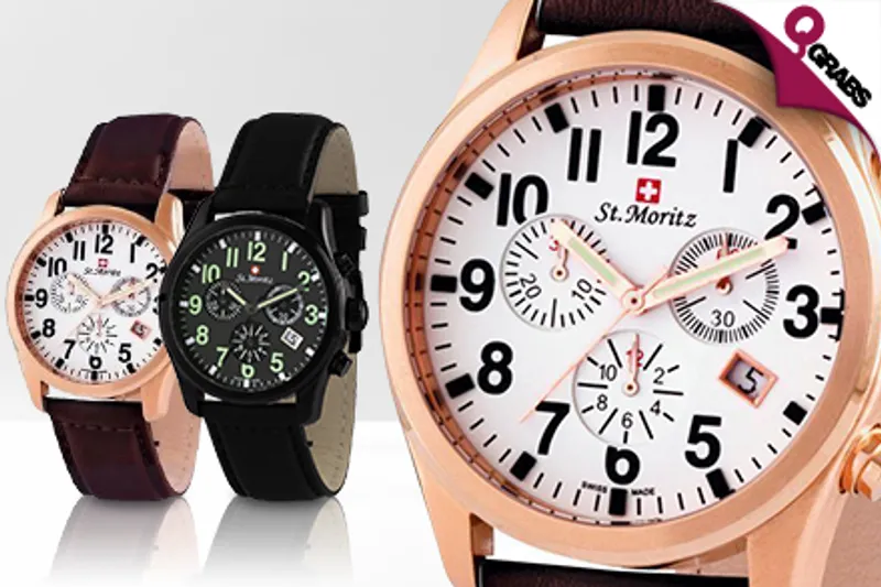 From QR375 Tell Time In Style with Rotary Men's & Women's Watches - Choose from 5 Trendy Styles! (Up to QR1197 Value)